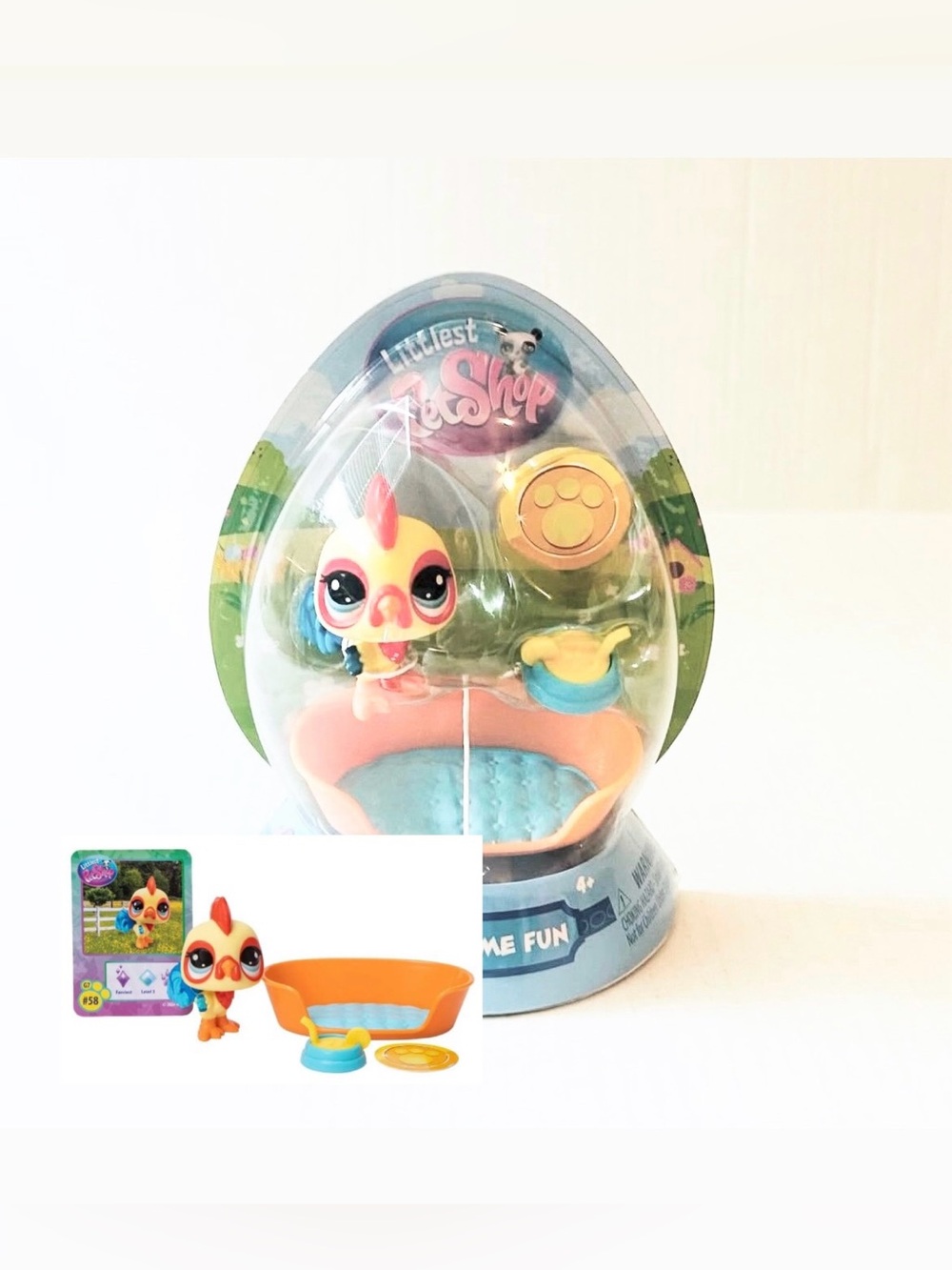 Littlest Pet Shop Springtime Fun Rooster Figure